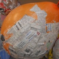 Paper Mache...Oh What a mess!!